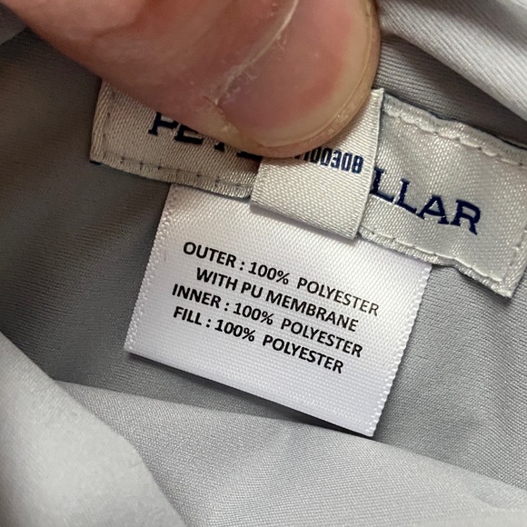 Peter Millar Crown Sport Reversible Quilted Vest Mens XL Gray & Navy Blue - Picture 5 of 15